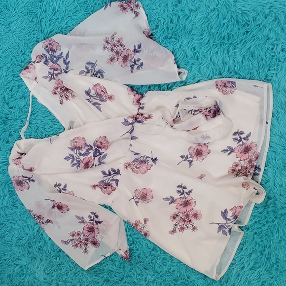 bailey blue Pants - Bailey Blue Floral Romper